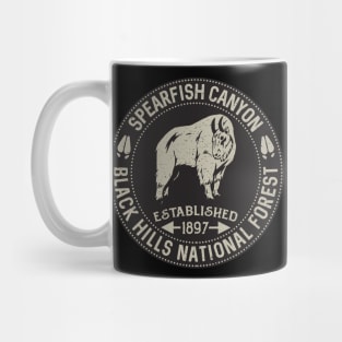 Spearfish Canyon South Dakota Mountain Goat Mug